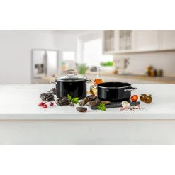 WMF Silit Silargan® Elegance Topf-Set, 4-teilig, Red| Topfsets