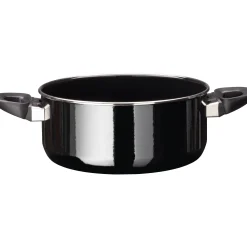WMF Silit Silargan® Modesto Bratentopf mit Deckel, 24 cm, Black| Bratentöpfe