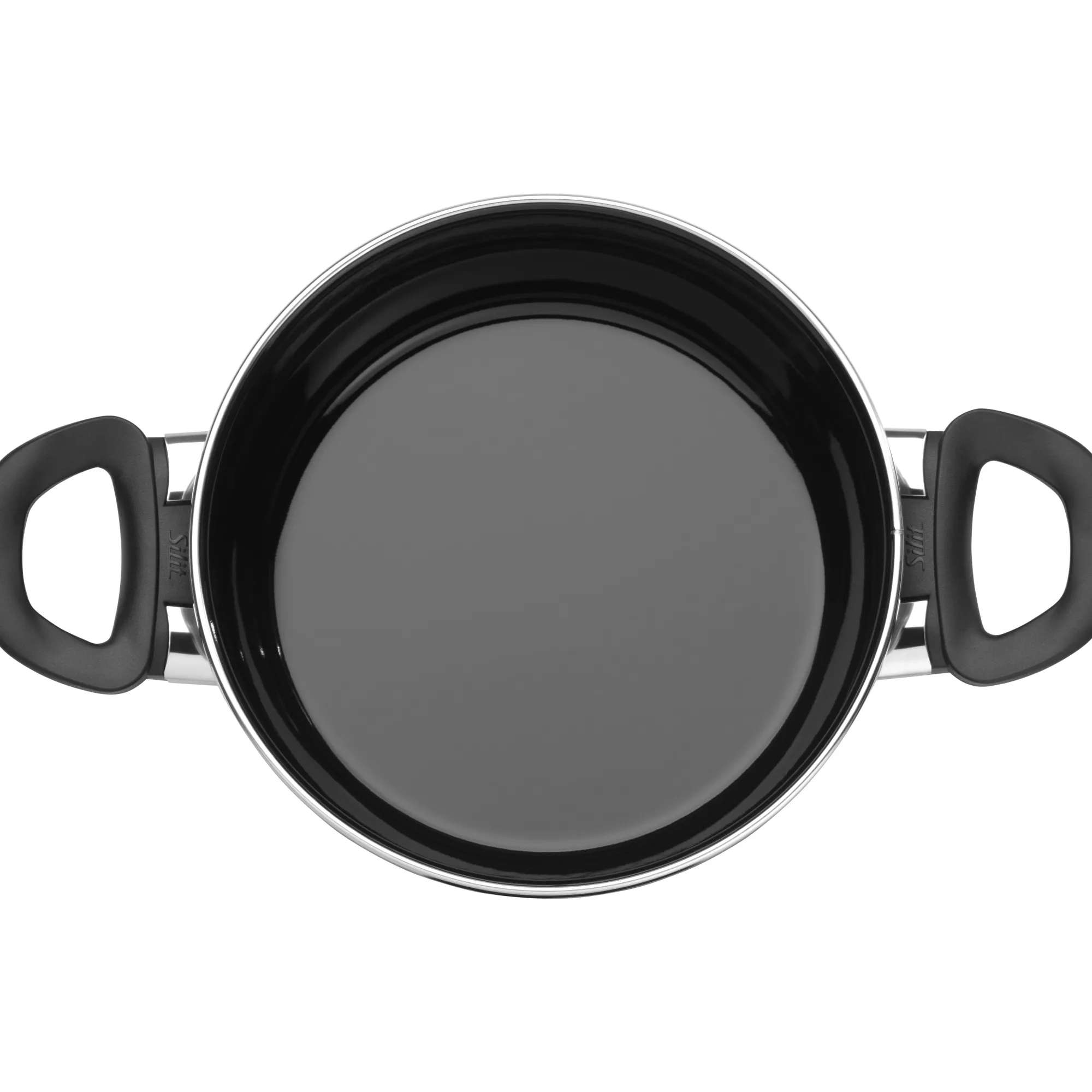 WMF Silit Silargan® Modesto Bratentopf mit Deckel, 20 cm, Black| Bratentöpfe