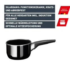 WMF Silit Silargan® Modesto Stielkasserolle, 16 cm, Black| Stielkasserollen
