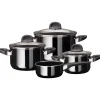 WMF Silit Silargan® Modesto Topf-Set 4-teilig, Black| Topfsets