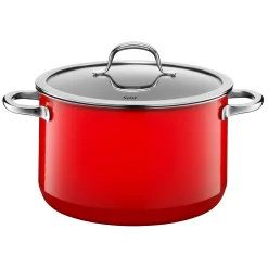 WMF Silit Silargan® Passion Topf-Set, 4-teilig, Red| Topfsets