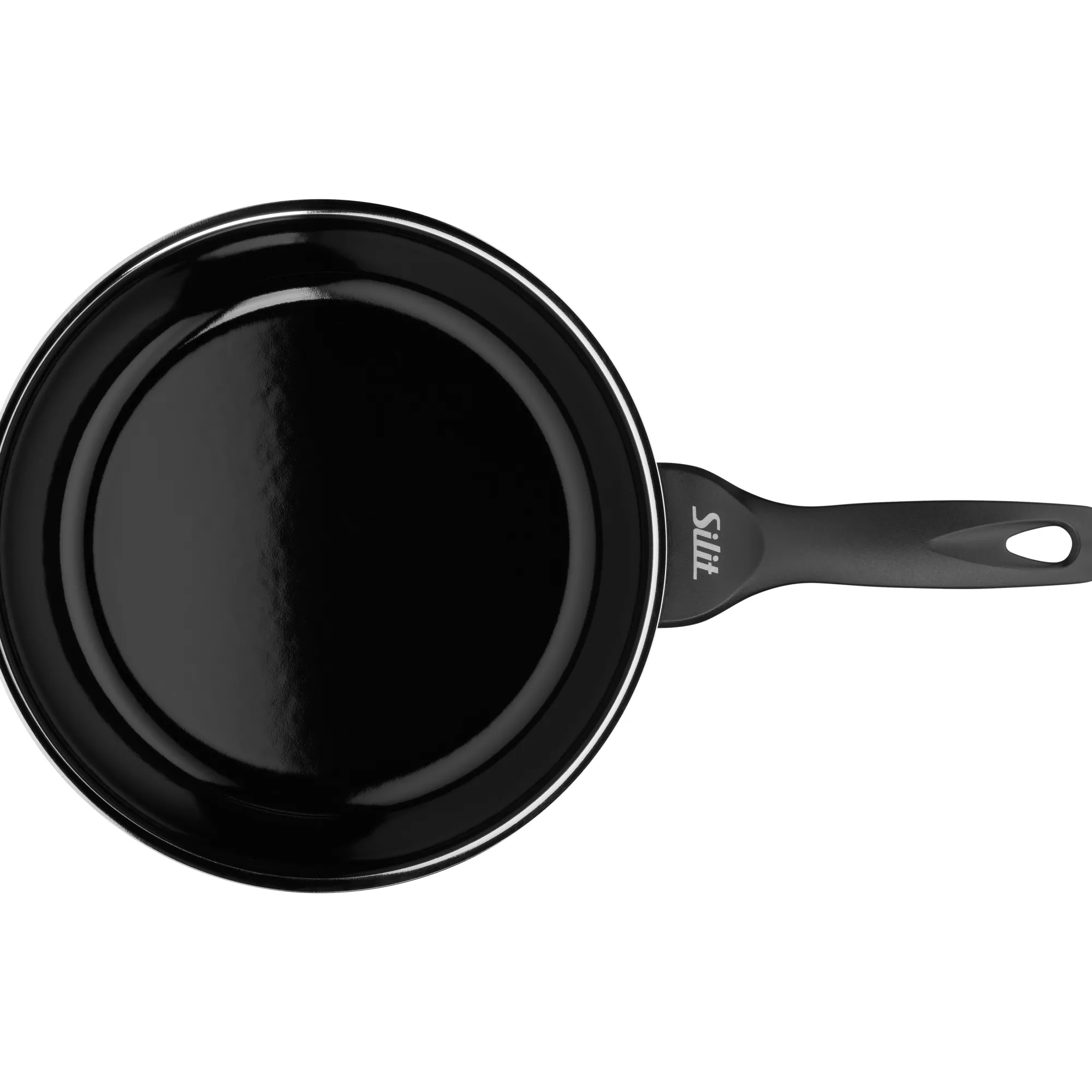 WMF Silit Silargan® Professional Stielpfanne hoch, 24 cm, Black| Induktionspfannen|Bratpfannen