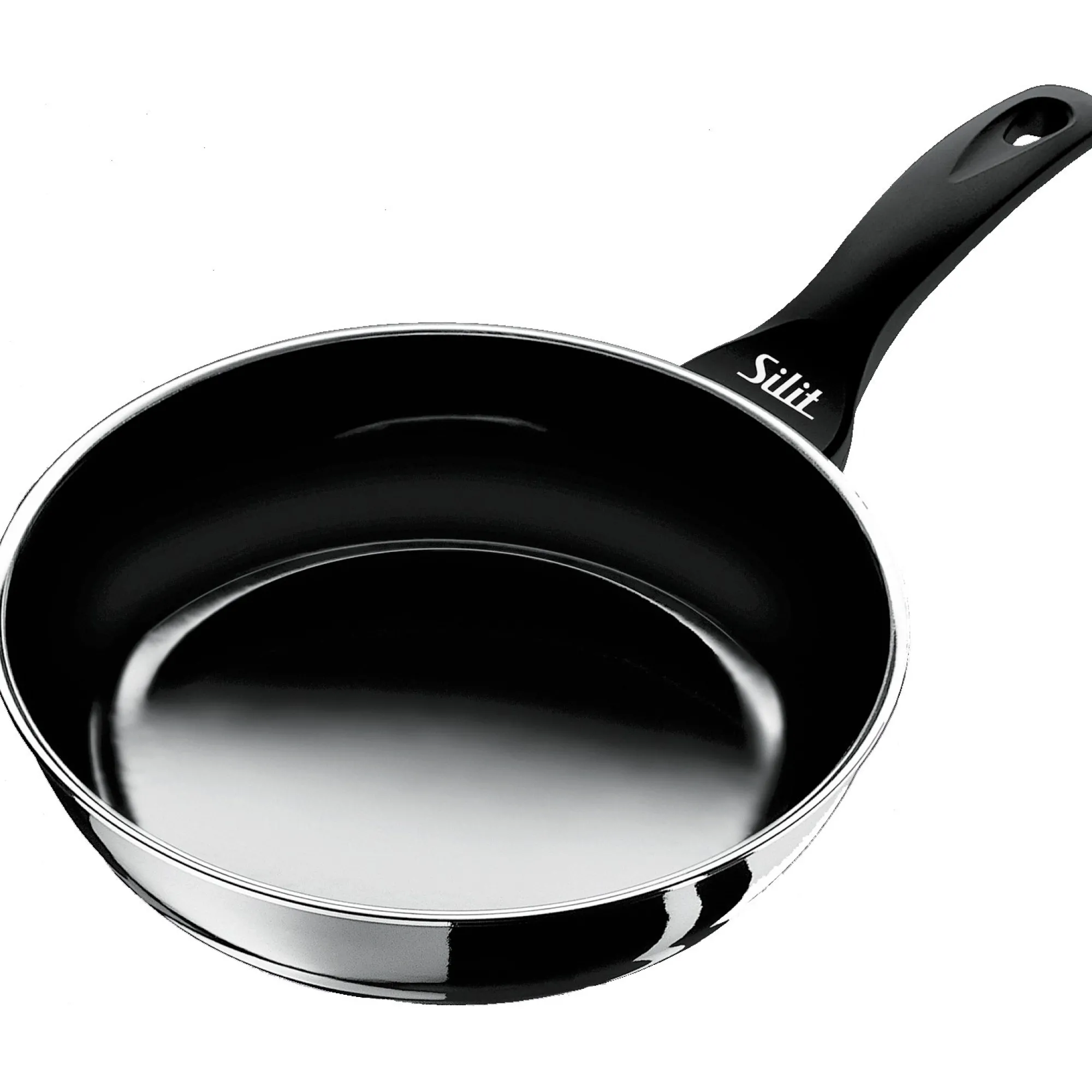 WMF Silit Silargan® Professional Stielpfanne hoch, 20 cm, Black| Induktionspfannen|Bratpfannen