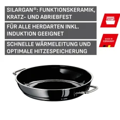WMF Silit Silargan® Professional Servierpfanne, 28 cm, Black| Servierpfannen|Induktionspfannen