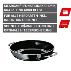 WMF Silit Silargan® Professional Servierpfanne, 24 cm, Black| Servierpfannen|Induktionspfannen