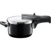 WMF Silit Silargan® Sicomatic t-Plus Schnellkochtopf 2,5 l, Black| Schnellkochtöpfe|Induktionstöpfe