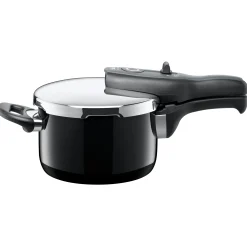 WMF Silit Silargan® Sicomatic t-Plus Schnellkochtopf 2,5 l, Black| Schnellkochtöpfe|Induktionstöpfe