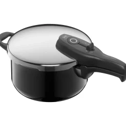 WMF Silit Silargan® Sicomatic t-Plus Schnellkochtopf, 22 cm, 4,5 l, Black| Schnellkochtöpfe|Induktionstöpfe
