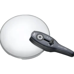 WMF Silit Silargan® Sicomatic t-Plus Schnellkochtopf, 22 cm, 4,5 l, Black| Schnellkochtöpfe|Induktionstöpfe