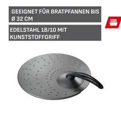 WMF Silit Spritzschutzdeckel, 32 cm| Zubehör Für Pfannen