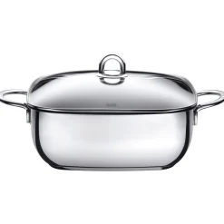WMF Silit Studio Schmorkasserolle mit Glasdeckel, 29 x 29 cm| Bräter & Schmortöpfe