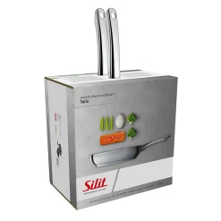 WMF Silit Talis Pfannen-Set mit Pfannenwender, 20 & 24 cm| Küchenutensilien|Induktionspfannen