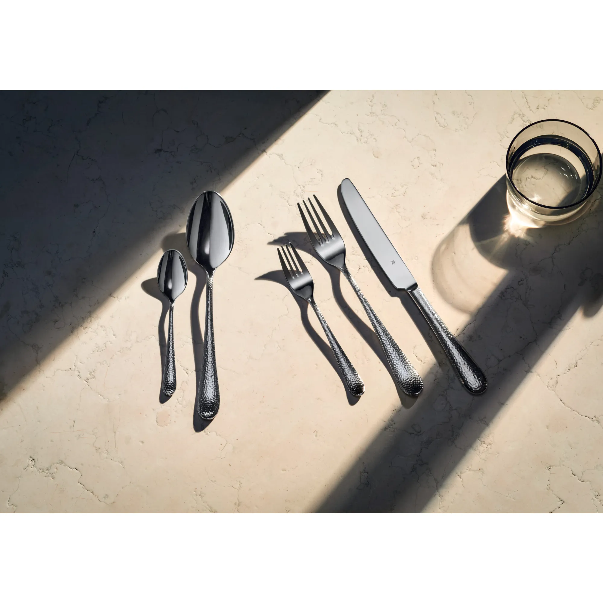 WMF Sitello Besteck-Set, 30-teilig, Cromargan®| Besteck-Sets
