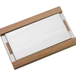 WMF Smart Storage Brotschneidebrett mit Auffangschale Schneidebrett, 44 x 27 cm| Schneidebretter