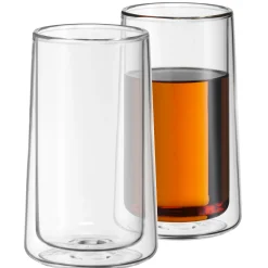 WMF SmarTea Tee-Gläser, 2 Stück| Kaffeegläser|Weitere Küchengeräte