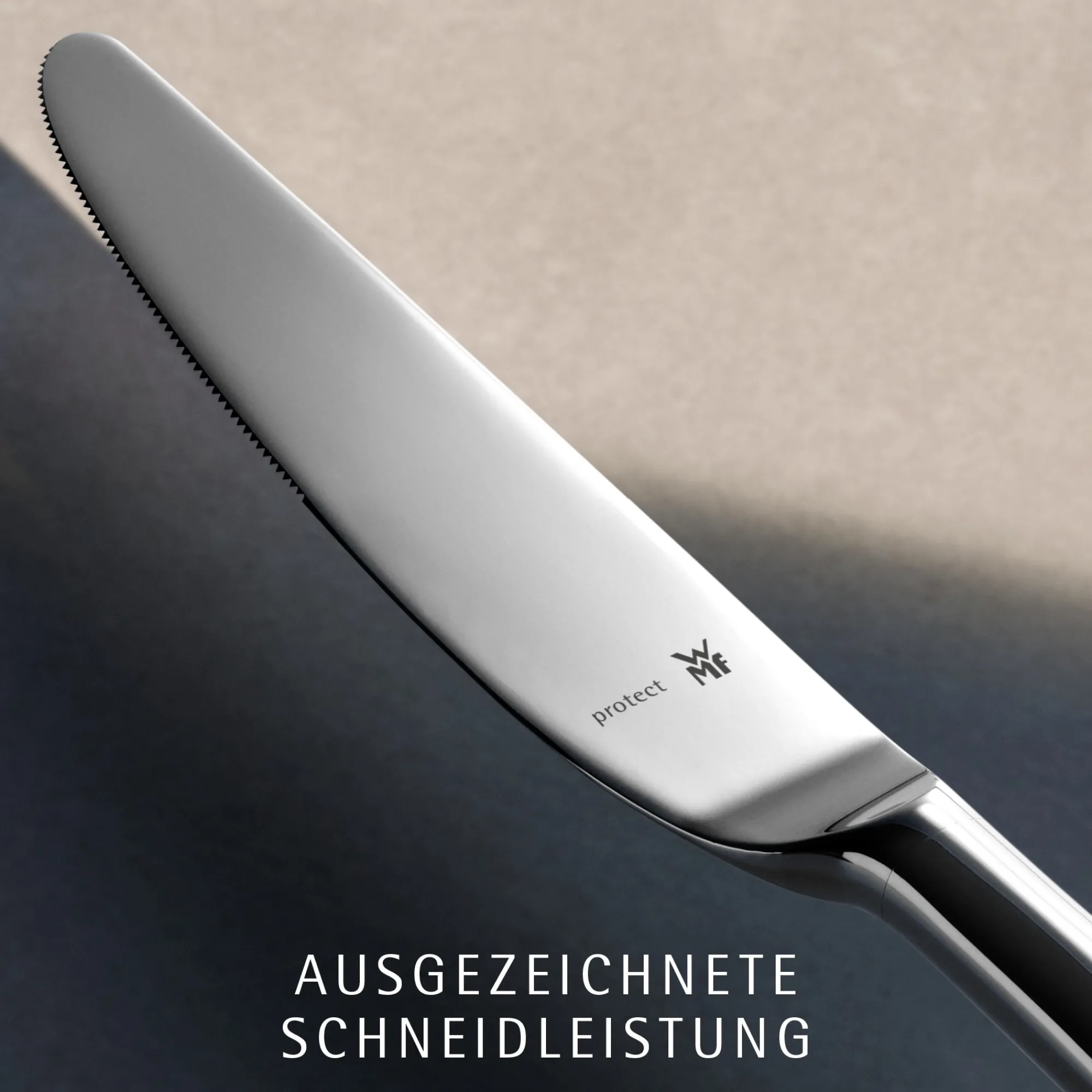 WMF Sonic Besteck-Set, 30-teilig, Cromargan protect®| Besteck-Sets