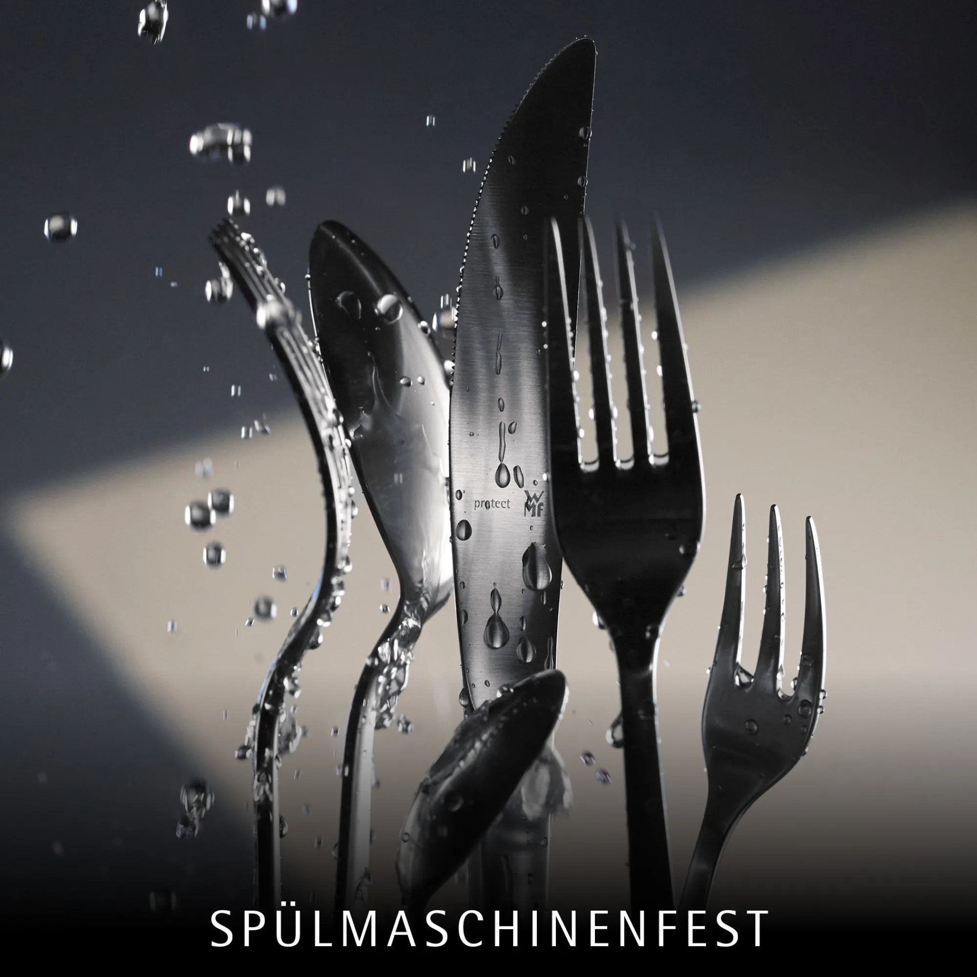 WMF Sonic Besteck-Set, 30-teilig, Cromargan protect®| Besteck-Sets