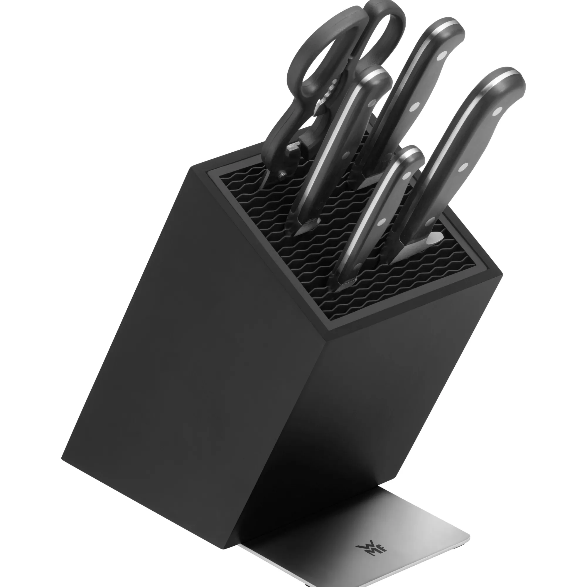 WMF Spitzenklasse Plus Messer-Vorteils-Set* mit FlexTec Messerblock, 6-teilig| Messerblöcke|Messersets
