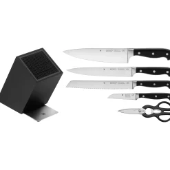 WMF Spitzenklasse Plus Messer-Vorteils-Set* mit FlexTec Messerblock, 6-teilig| Messerblöcke|Messersets
