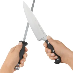 WMF Spitzenklasse Plus Wetzstahl, 23 cm| Messerschärfer