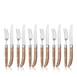 WMF Steak Besteck-Set Ranch, 12-teilig| Steakmesser|Besteck-Sets