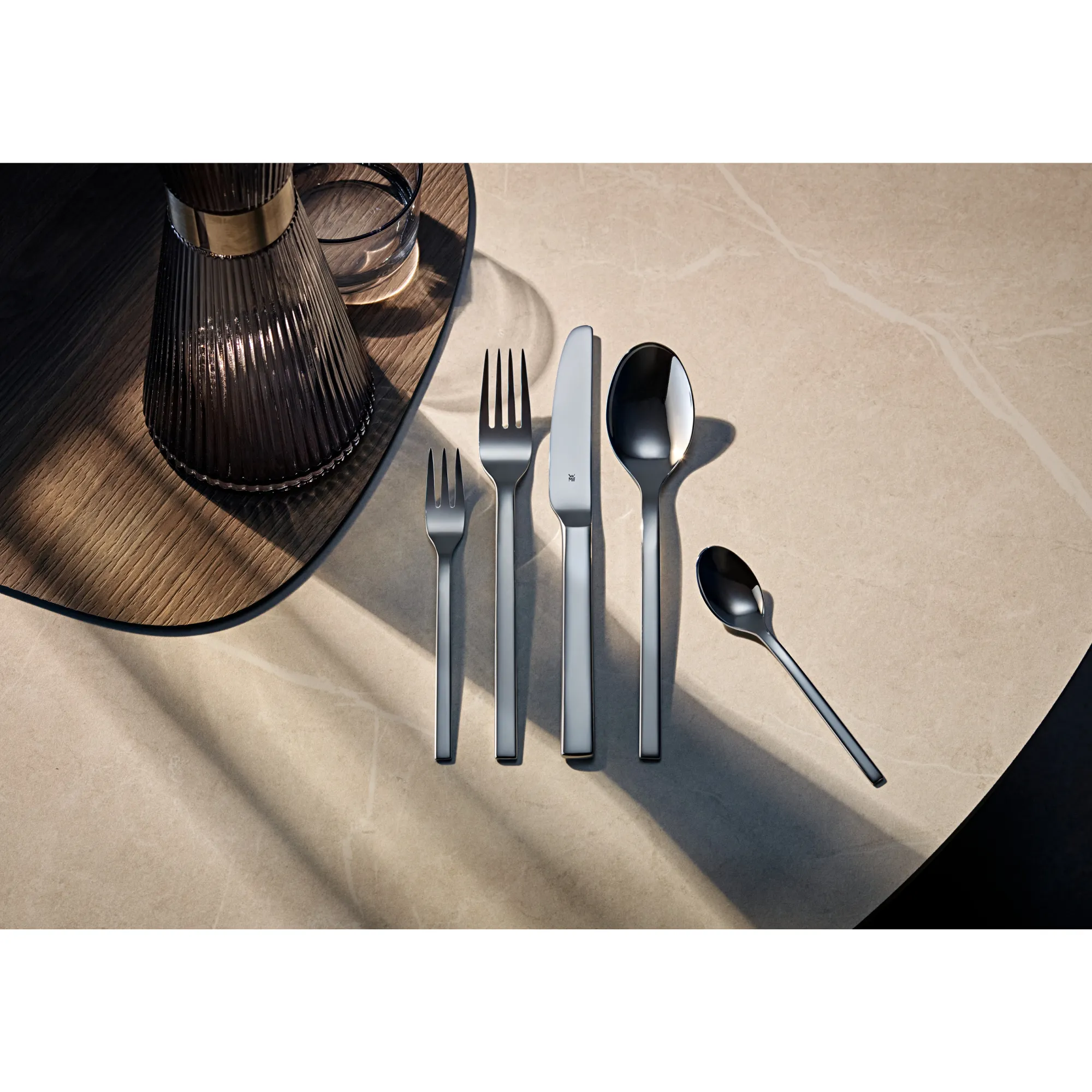 WMF Tavira Besteck-Set, 30-teilig, Cromargan®| Besteck-Sets