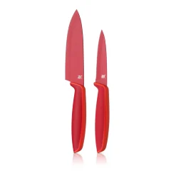 WMF Touch Messer-Set, 2-teilig, Rot| Messersets