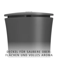 WMF Trend Gewürzmühlen-Set, 2-teilig, grau| Salz- & Pfeffermühlen|Gewürzmühlen