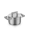 WMF Ultimate Cool+ Kochtopf mit Deckel, 16 cm| Kochtöpfe|Induktionstöpfe