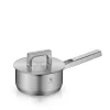 WMF Ultimate Cool+ Stielkasserolle mit Deckel, 16 cm| Stielkasserollen