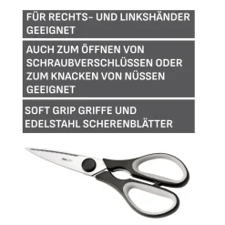 WMF Varieta Küchenschere, 21 cm| Scheren