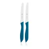 WMF Vespermesser-Set, 2-teilig, Blau| Weitere Küchenmesser|Käsemesser