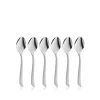 WMF Virginia Espressolöffel-Set, 6 Stück, Cromargan protect®| Löffel