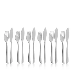 WMF Virginia Fischbesteck-Set, 12-teilig, Cromargan protect®| Besteck-Sets