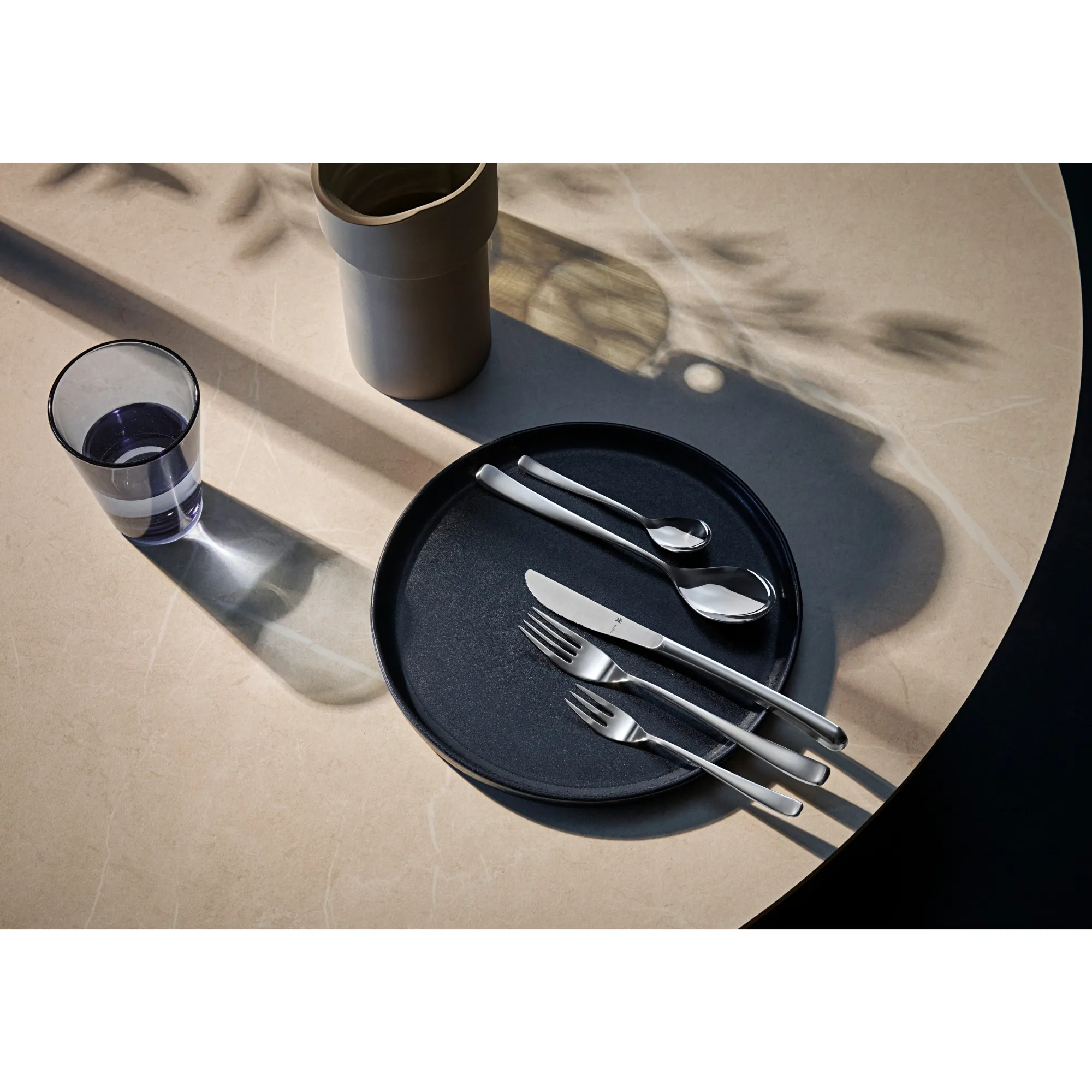 WMF Vision Besteck-Set, 66-teilig, Cromargan protect®| Besteck-Sets