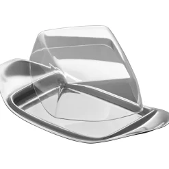 WMF Wagenfeld Butterdose, 22 x 11 cm| Butterdosen