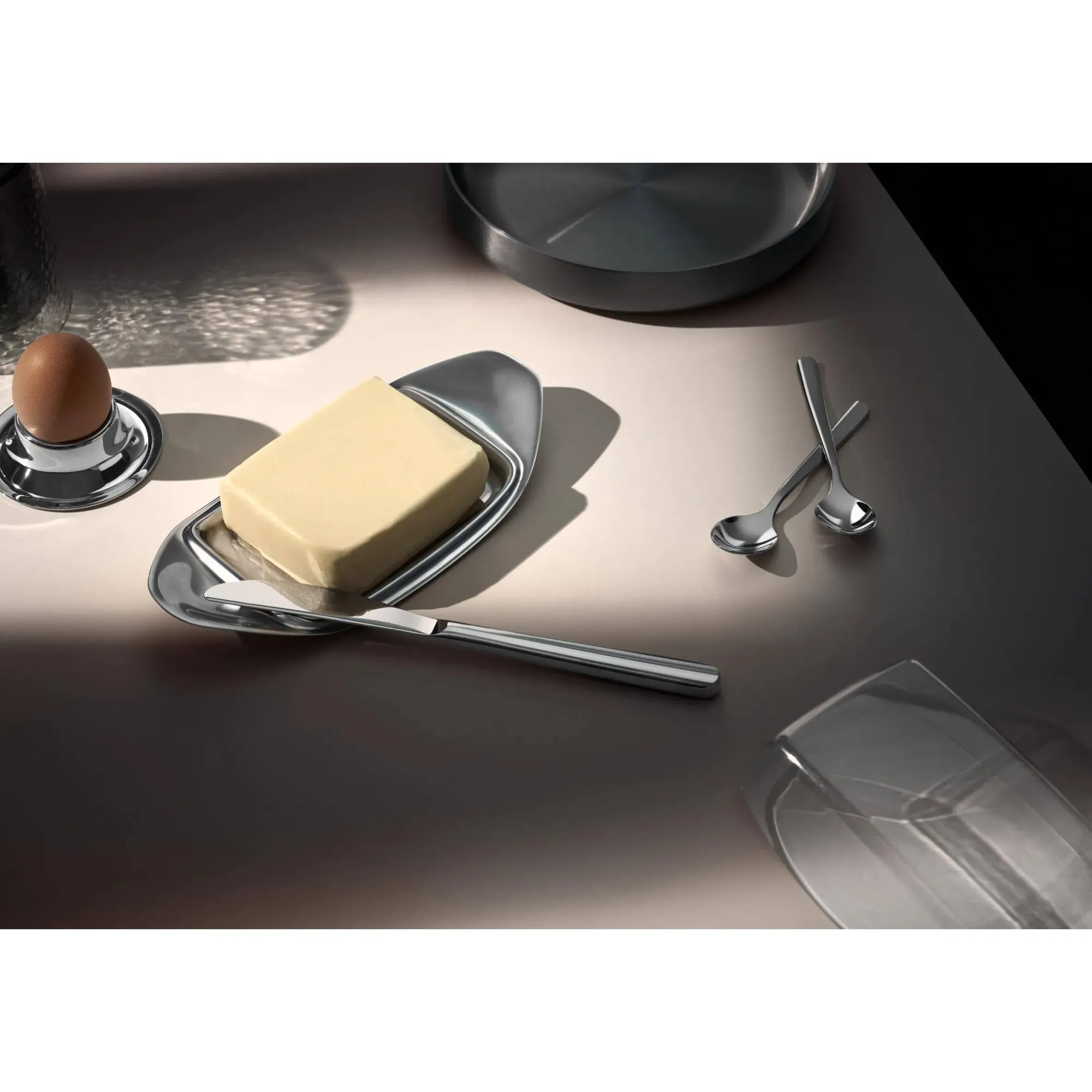 WMF Wagenfeld Butterdose, 22 x 11 cm| Butterdosen