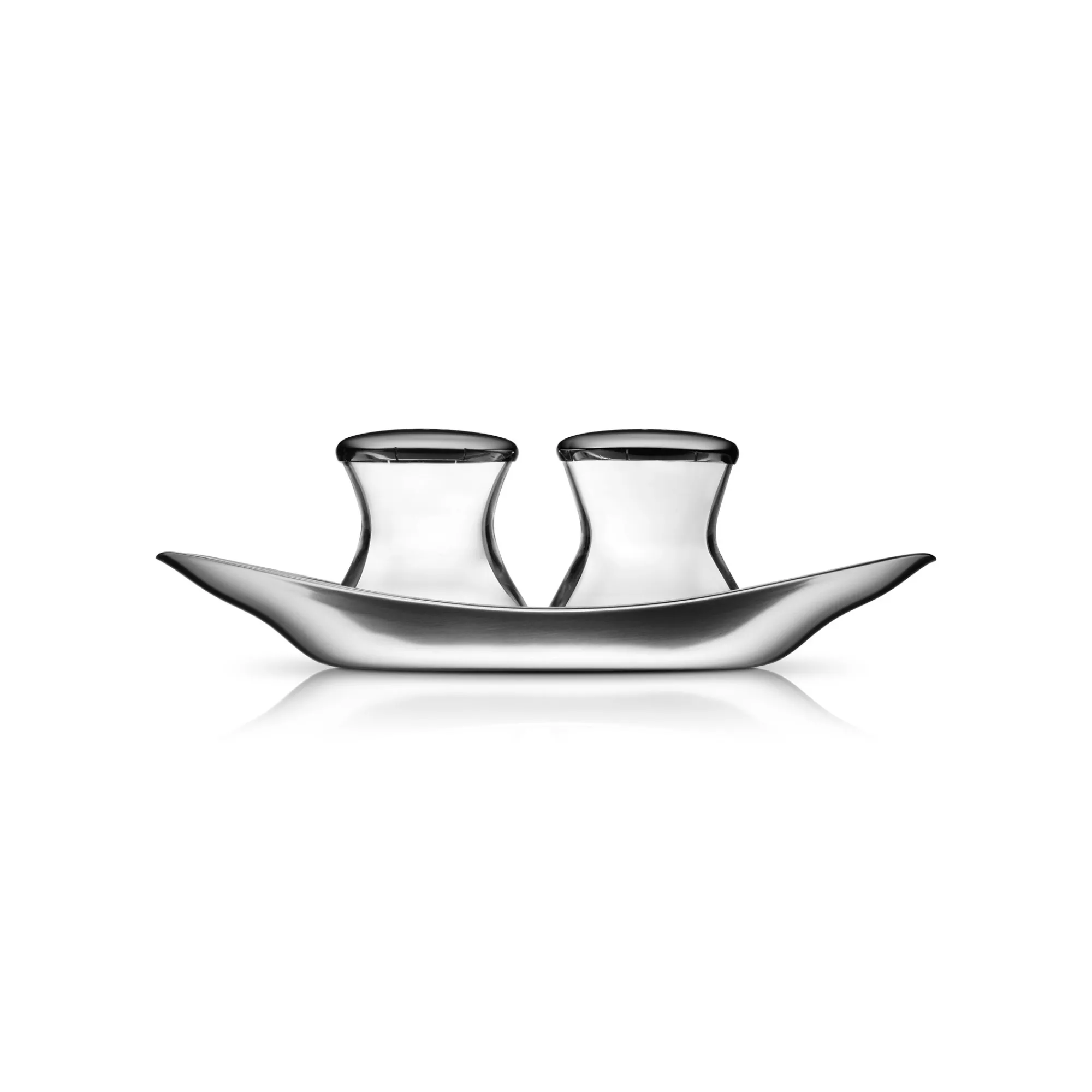 WMF Wagenfeld Salz- und Pfefferstreuer-Set, 3-teilig| Salz- & Pfefferstreuer