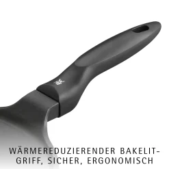 WMF Devil Crêpes-Pfanne mit Teigverteiler und Wender, 27 cm| Küchenutensilien|Pfannen-Sets