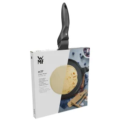 WMF Devil Crêpes-Pfanne mit Teigverteiler und Wender, 27 cm| Küchenutensilien|Pfannen-Sets