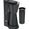 WMF KÜCHENminis Aroma Kaffeemaschine Thermo to go, Deep Black| Filterkaffeemaschinen