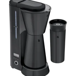 WMF KÜCHENminis Aroma Kaffeemaschine Thermo to go, Deep Black| Filterkaffeemaschinen