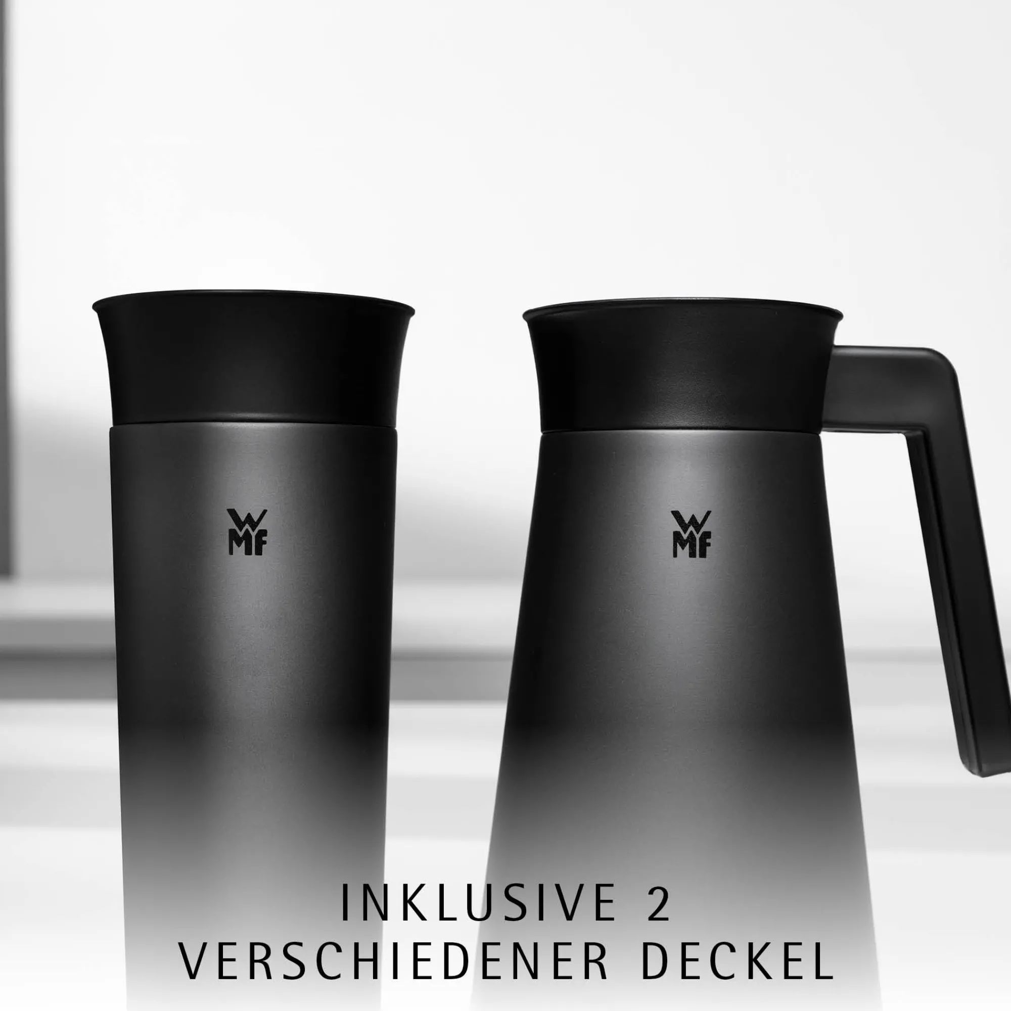 WMF KÜCHENminis Aroma Kaffeemaschine Thermo to go, Deep Black| Filterkaffeemaschinen