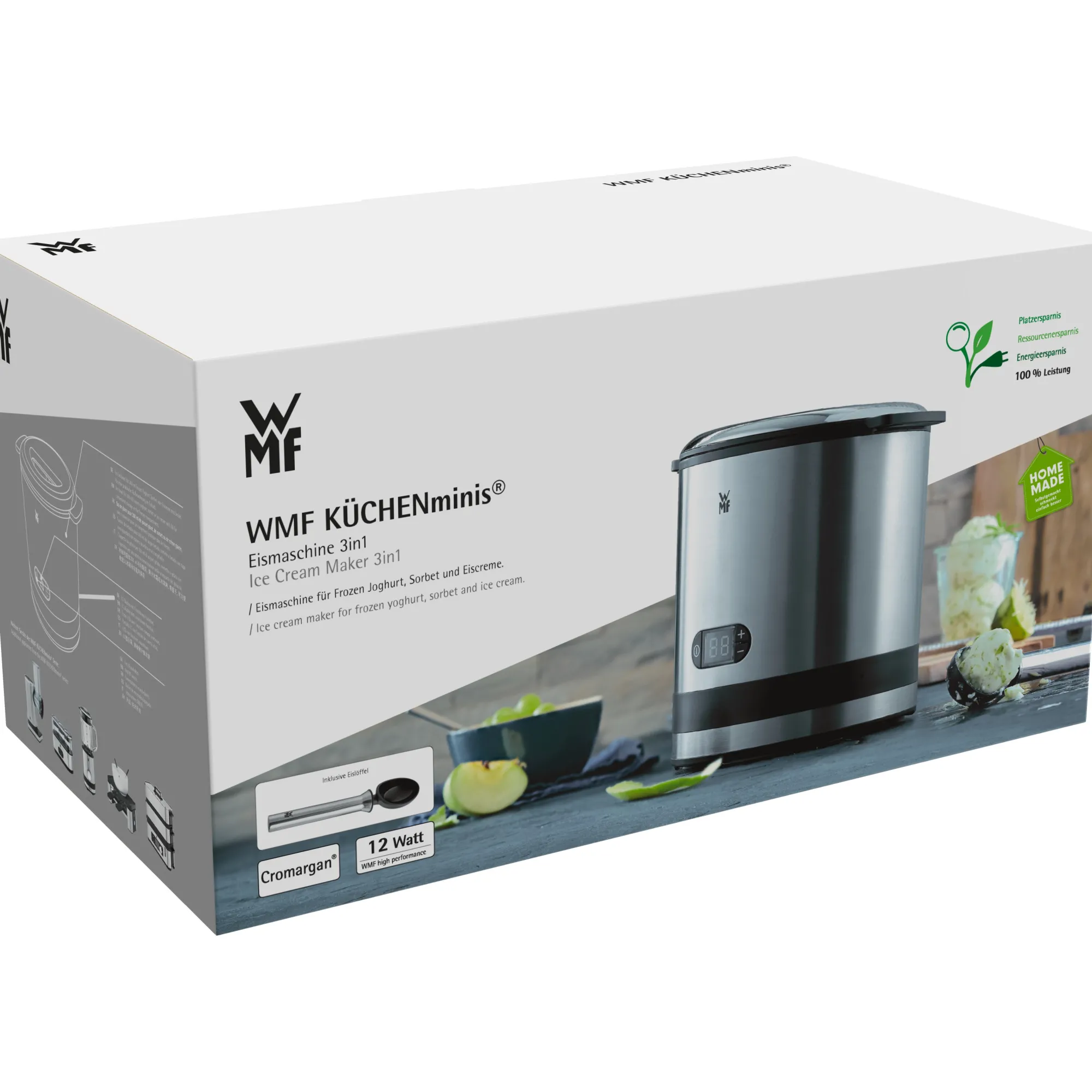 WMF KÜCHENminis Eismaschine 3-in-1| Weitere Küchengeräte