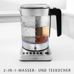 WMF KÜCHENminis Glas-Wasserkocher Vario 1,0 l| Weitere Küchengeräte|Wasserkocher