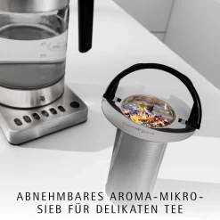 WMF KÜCHENminis Glas-Wasserkocher Vario 1,0 l| Weitere Küchengeräte|Wasserkocher