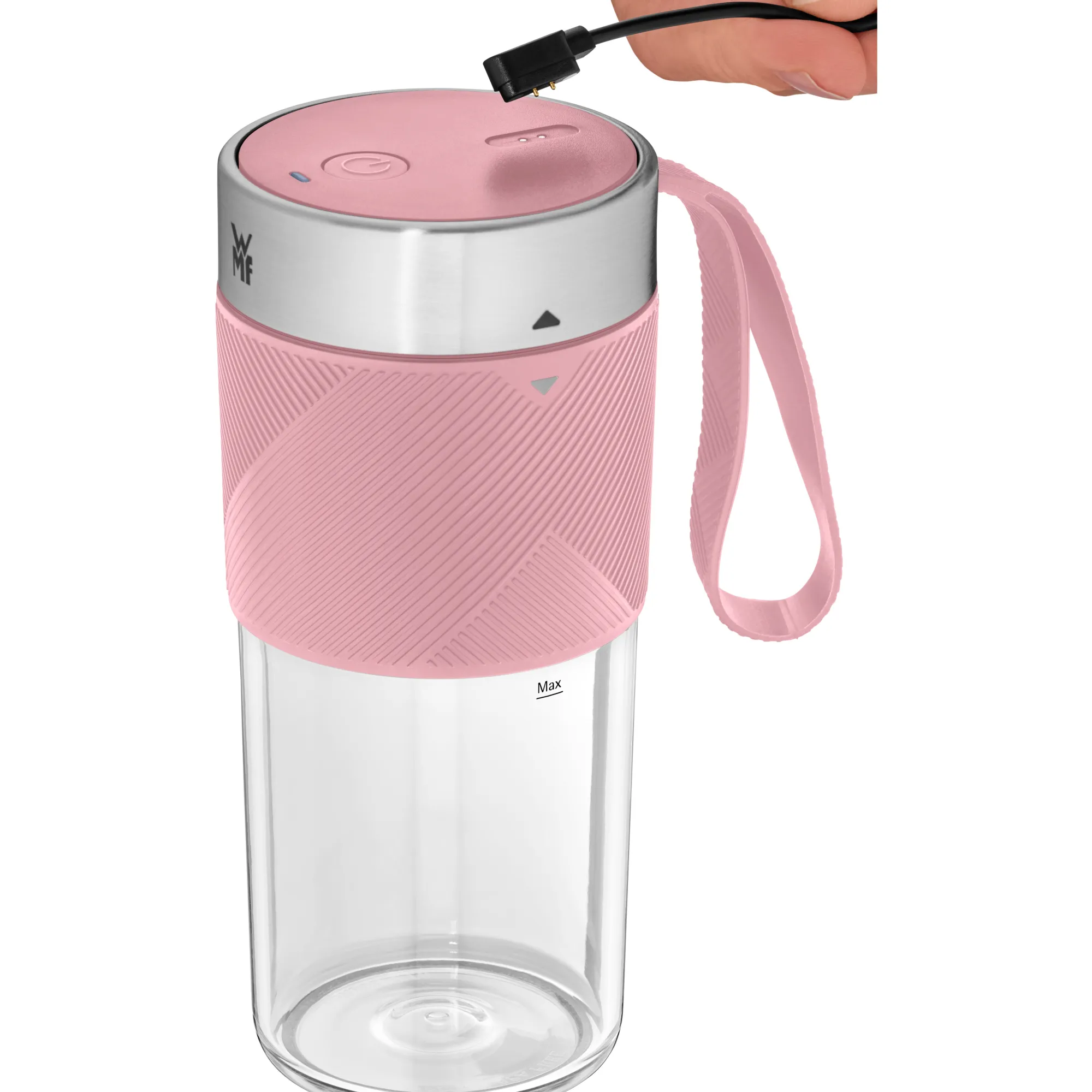 WMF KÜCHENminis Mix on the go, Pink| Mixer