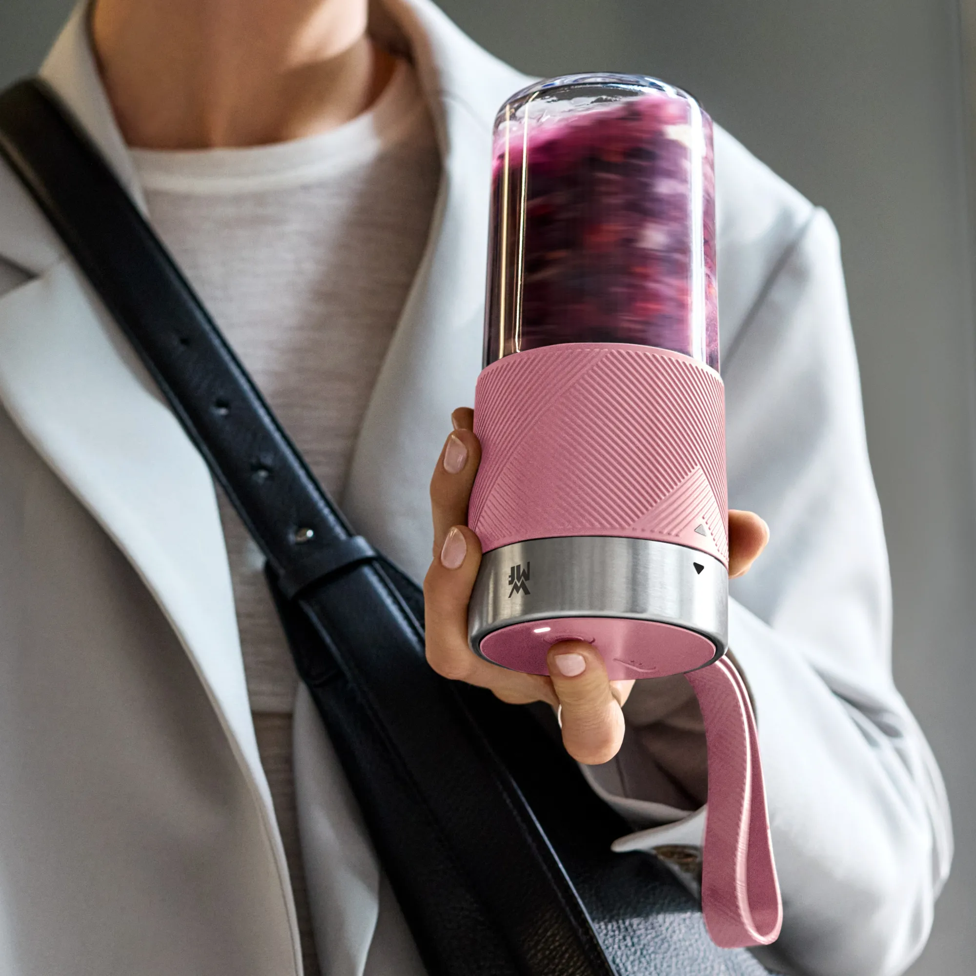 WMF KÜCHENminis Mix on the go, Pink| Mixer