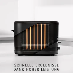 WMF KÜCHENminis 1-Scheiben-Toaster, Deep Black| Toaster